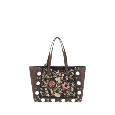 Floral embroideried Nellcote Tote Bag
