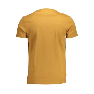 Brown Cotton Men TShirt