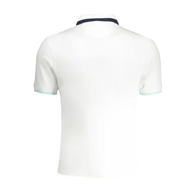 White Cotton Polo Shirt