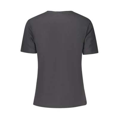 Black Cotton Tops & T-Shirt