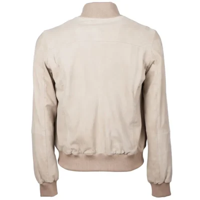 Beige Calfskin Jacket