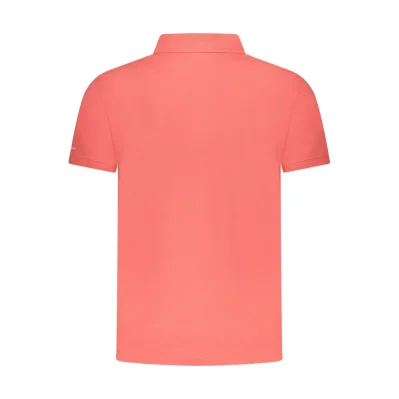 Pink Cotton Polo Shirt