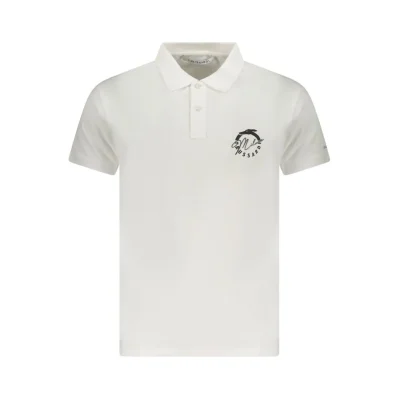 White Cotton Polo Shirt