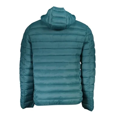 Elegant Green Hooded Jacket with Multiple Pockets