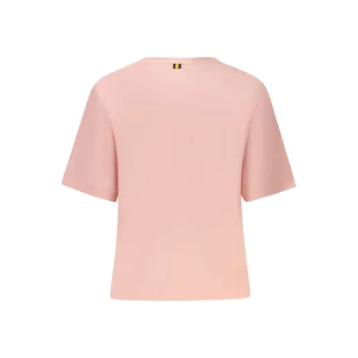 Pink Cotton Women Top