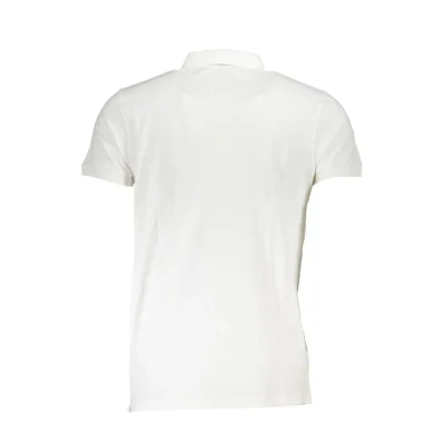 White Cotton Polo Shirt
