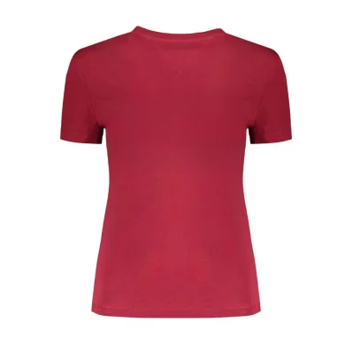 Red Cotton Tops & T-Shirt