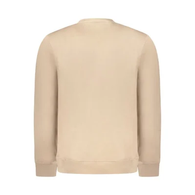 Brown Cotton Men Sweater