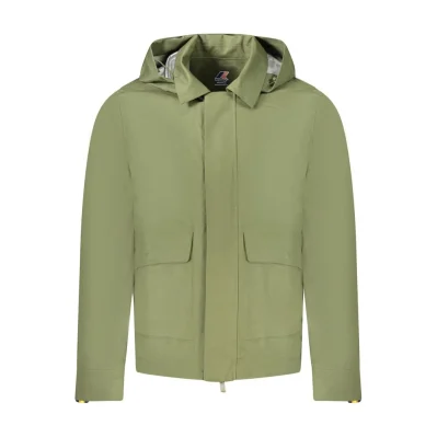 Green Linen Men Jacket