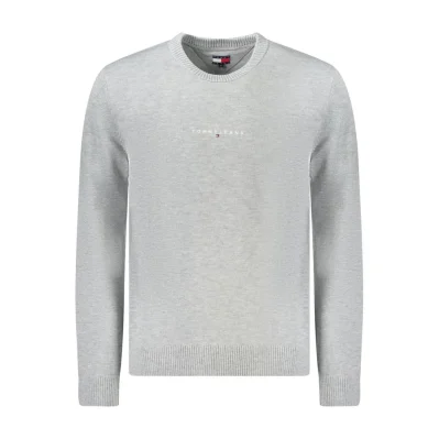 Gray Wool Men Sweater