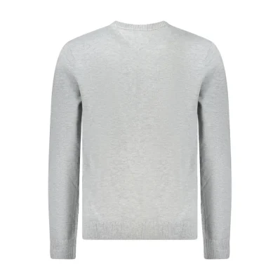 Gray Wool Men Sweater