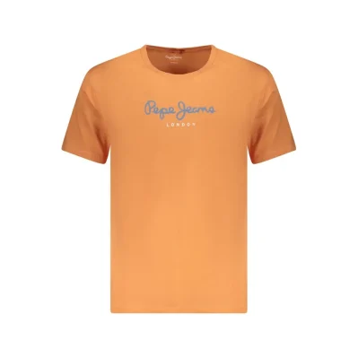 Orange Cotton T-Shirt