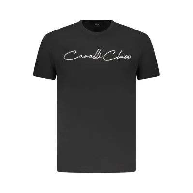 Black Cotton T-Shirt