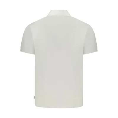 White Cotton Polo Shirt