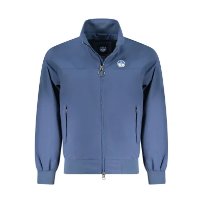 Blue Polyamide Jacket