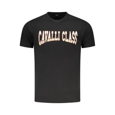 Black Cotton T-Shirt