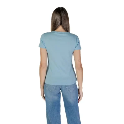 Blue Cotton Tops & T-Shirt