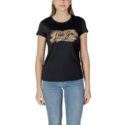 Black Cotton Tops & T-Shirt