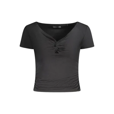 Black Modal Tops & T-Shirt