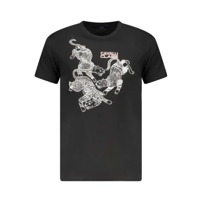 Black Cotton T-Shirt