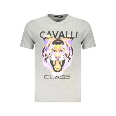 Gray Cotton T-Shirt