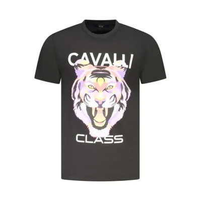 Black Cotton T-Shirt