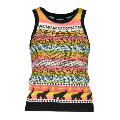 Black Viscose Women Top