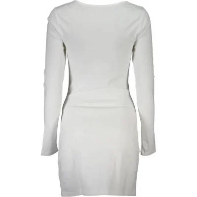 White Viscose Women Dress