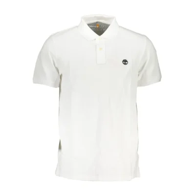 White Cotton Polo Shirt