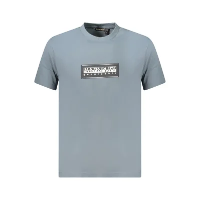 Gray Cotton Men T-Shirt
