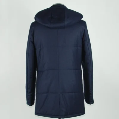 Elegant Italian Wool-Cashmere Men's Jacket