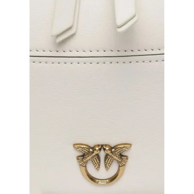 White Leather Handbag