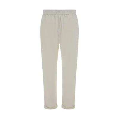 Pants with embellishments