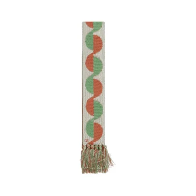 Geometric jacquard pattern Scarf
