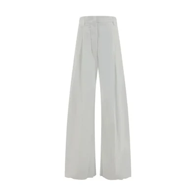 Cotton Wide Leg Pants