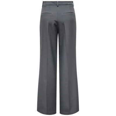 Gray Recycled Polyester Jeans & Pant