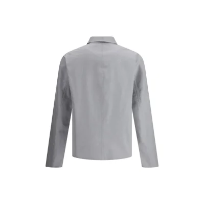 Shirt with embroidered logo