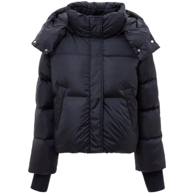 Blue Polyamide Jackets & Coat