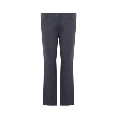 Chic Blue Linen Trousers