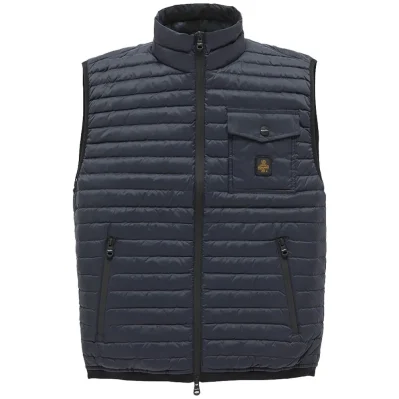 Blue Nylon Vest