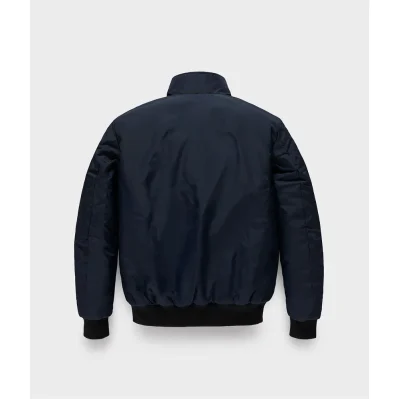 Blue Polyamide Men Jacket