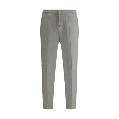 Sweatpants in cotton e cashmere