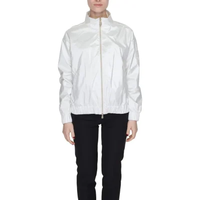 Green Polyester Jackets & Coat