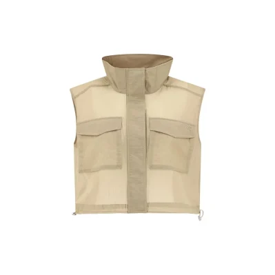 Cropped Gilet Jacket