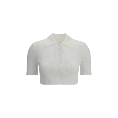Cropped Polo Shirt