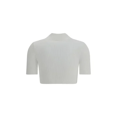 Cropped Polo Shirt