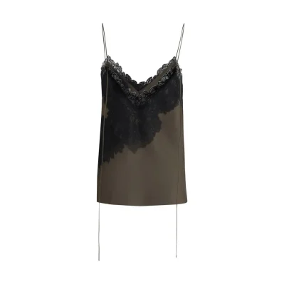 Silk and lace Top