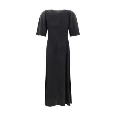 Satin Long Dress