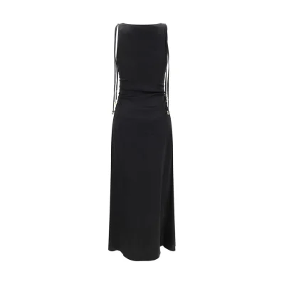 Satin Long Dress