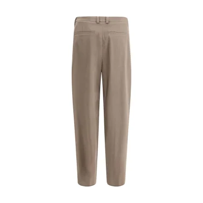Cotton Wide-leg Pants